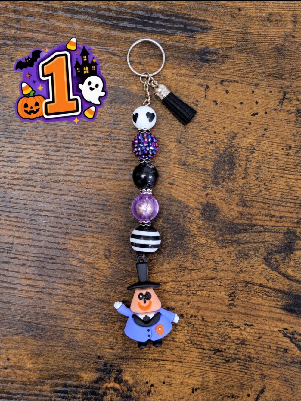 Handmade Halloween Keychains - Picture 1 of 8